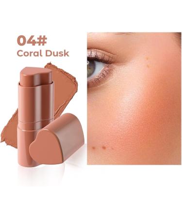  G n rique Cream Blush | Heart-Shaped Cheek Contour High-Pigment 2-in-1 Cream Blush for Women for Girls for Travel for Face Natural Beauty Makeup for Eyes for Lips for - Buy Online on GoSupps.com