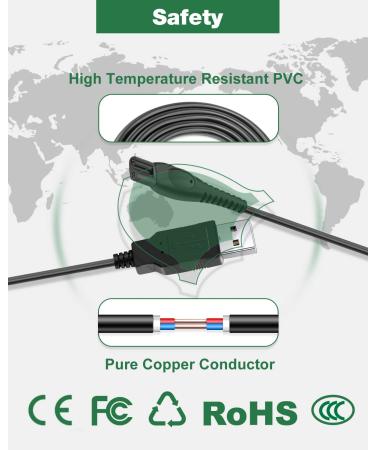 15V USB Charging Cable for Philips Norelco Electric Shaver & Beard Trimmer - HQ8505 Series - JOVNO Power Supply Adapter - Buy Online on GoSupps.com