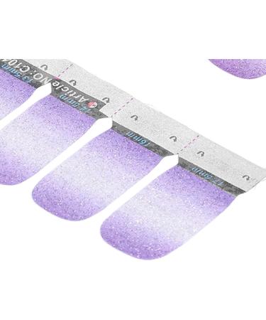 Glitter Nail Stickers Kit for French Manicure - Self-Adhesive Nail Art Decals for Women and Girls (45 Pack) - Buy Online on GoSupps.com