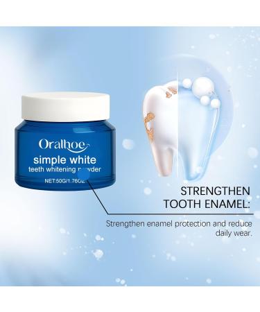 KLYso Premium Teeth Whitening Powder - Gentle Stain Remover for A Radiant Smile Fresh Breath & Oral Comfort(1PCS) - Buy Online on GoSupps.com