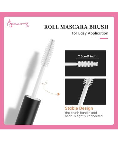 Beauty7 Clear Transparent Lash Coating Essence 10ML - Protective Sealant for Longer Eyelash Extensions Life - Waterproof Mascara with Brush Wand - Non-Scented Aftercare Sealer - Buy Online on GoSupps.com