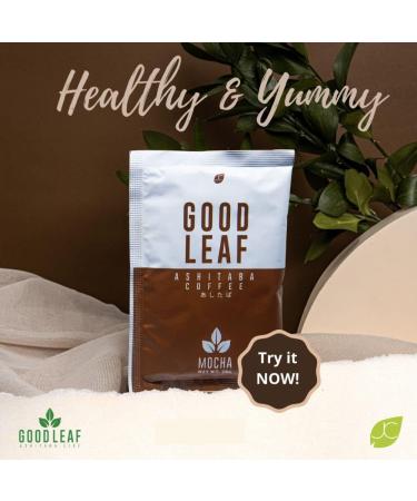 GOOD LEAF ASHITABA COFFEE (Mocha) 10Sachets - Buy Online on GoSupps.com