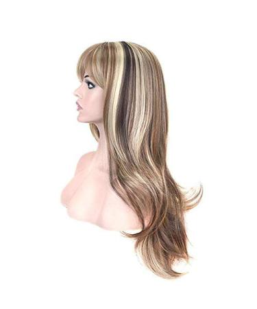 BGHJUE Natural Gold Wigs for Women - 65cm Long Wave Synthetic Wig | Shop Now - Buy Online on GoSupps.com