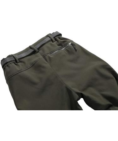 MOERDENG Men's Waterproof Soft Shell Snow Ski Pants - Small, Army Green - Buy Online on GoSupps.com