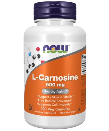 Now Foods L-Carnosine 500 mg - 100 Vcaps 3 Pack