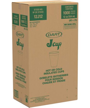 DART 12J12 12 oz Foam Cup (Case of 1000) - Buy Online on GoSupps.com
