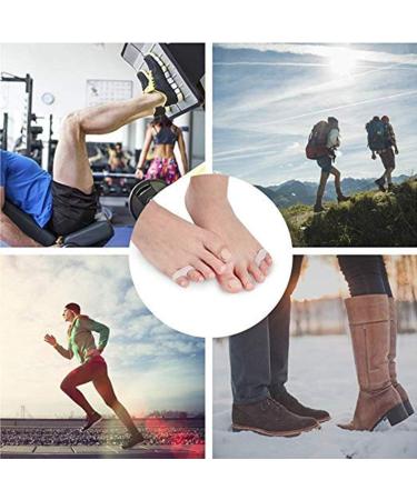 Jycch 10 Pairs Silicone Toe Separators & Valgus Adjuster - Foot Care Tools for Hammered Toes - Buy Online on GoSupps.com
