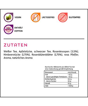 URBANTEADEALERS Raspberry Rose Flavoured White Tea - 100g | Premium Raspberry Rose Blend | International Shipping Available - Buy Online on GoSupps.com