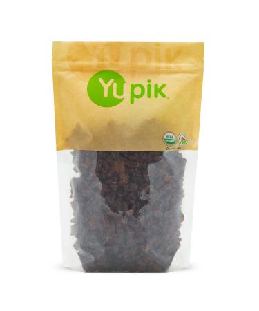 Yupik Organic Thompson Raisins 1 kg 6 Count Gluten-Free Kosher Non-GMO Vegan Dried Fruits Naturally Sweet No Added Sugar Seedless Healthy Snacks Fruity Topping & Inclusion 6 kg