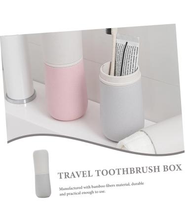 Buy Dual Color Travel Toothbrush Storage & Washing Cup | Ideal for Toothpaste & Toothbrushes - Shop Internationally Now - Buy Online on GoSupps.com