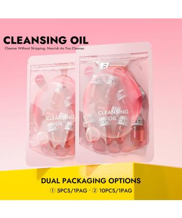 Huile Demaquillant Visage 2ml Mini Set Jetable (5/10pcs) liminateur de Maquillage Doux et Nettoyant Pour La Peau Adoucissant Apaisant Id al Pour Voyager Gym Taille Pour On-the-Go (#10PCS) - Buy Online on GoSupps.com