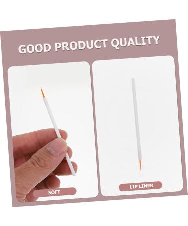 MUSISALY 100pcs Disposable Eyeliner Brush Eyeliner Blending Brush Make up Kit Cosmetic Eye Brush Nylon White - Buy Online on GoSupps.com