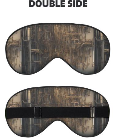 Reusable Sleep Mask Eye for Ultimate Comfort - Soft Blackout Eye Masks for Travel & Better Sleep | Perfect Gift for Him & Her - Buy Online on GoSupps.com