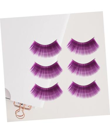 NOLITOY 9 Pairs Lengthening Mascara Black Performance Eyelashes False Clothing Upper Eyelashes 3d Charming - Buy Online on GoSupps.com