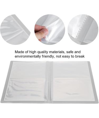 Nail Stickers Storage Book Large Capacity Transparent Nail Decals Organizer with Label Sticker - Buy Online on GoSupps.com