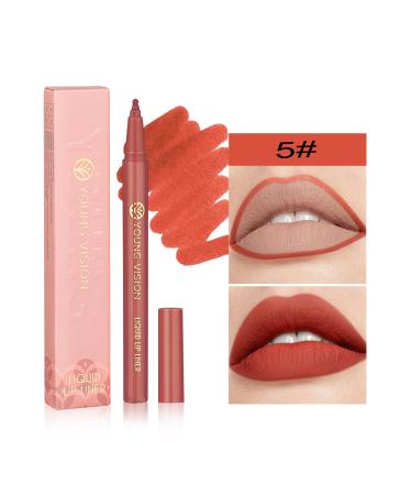 YOUNG VISION Gourd-Shaped Precision Liquid Lipstick & Lipliner - Nude Matte Perfection for Flawless Lips | International Shipping Available - Buy Online on GoSupps.com
