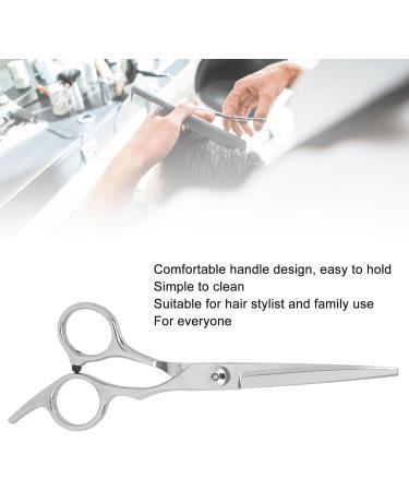 Haircut Scissors Stainless Steel Portable Beard Hair Dressing Styling Flat Scissors Shears for Unisex - Buy Online on GoSupps.com