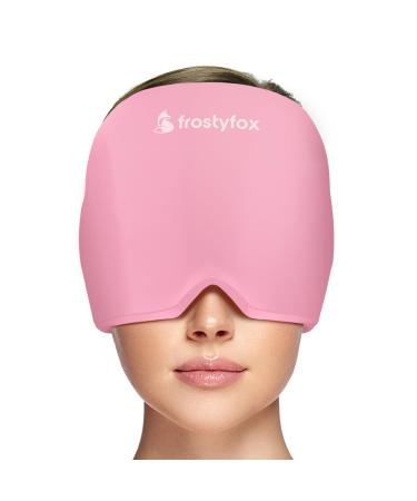 Headache Relief Cap Effective Migraine Hangover Relief Migraine Cap for Self Care Stress Relief Ice Cap for Headaches (Pink)
