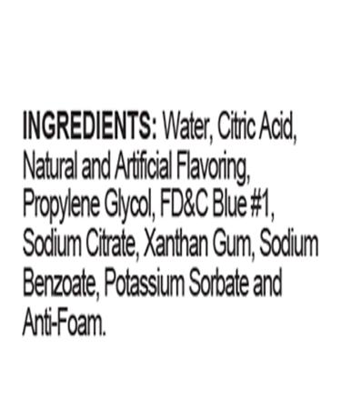 Blue Bubble Gum Shaved Ice Flavor Concentrate - 4 Fl Oz (Makes 1 Gallon of Syrup) - Buy Online on GoSupps.com