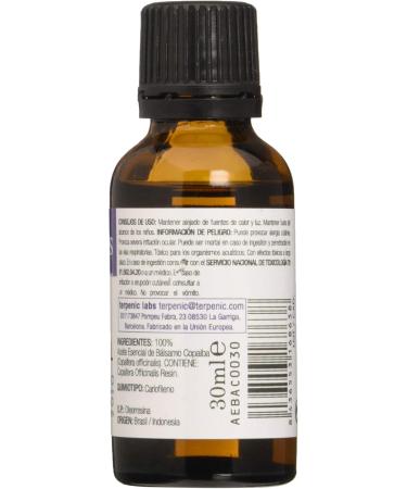 Terpenic Balsamo de Copaiba 30ml - Natural Healing Balm for Pain Relief & Skin Nourishment | Buy Online Internationally - Buy Online on GoSupps.com