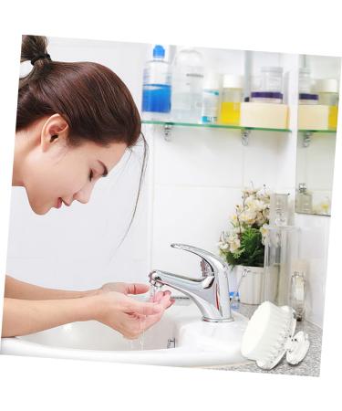 HAPINARY Cleansing Brush Female Facial Brush Facial Scrubber Face Scrubber Face Exfoliator Tool Cleansing Face Brush Skin Brush Women Facial Brush Face Washing Brush Cleansing Powder - Buy Online on GoSupps.com