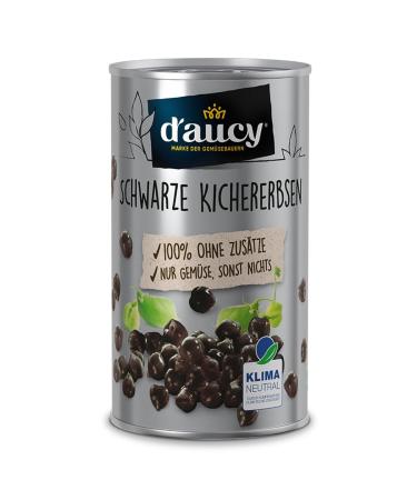 d'ucy black chickpeas - 100% without salt and added sugar without preservatives climate -neutral 285 grams of 250 g (1 Pack)