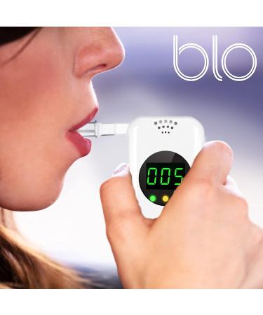 BLO Digital Ketone Breath Analyzer for Keto Diet & Weight Loss | Accurate Portable Ketogenic Testing with 10 Mouthpieces - Buy Online on GoSupps.com