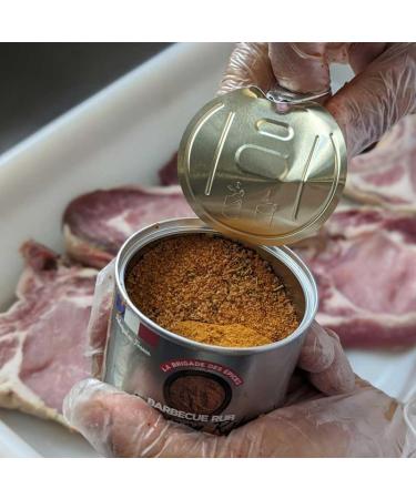  La Brigade des pices DRY RUB American Ribs Seasoning for Pork Barbecue La Brigade des pices 100 g 100% Natural and Made in France - Buy Online on GoSupps.com