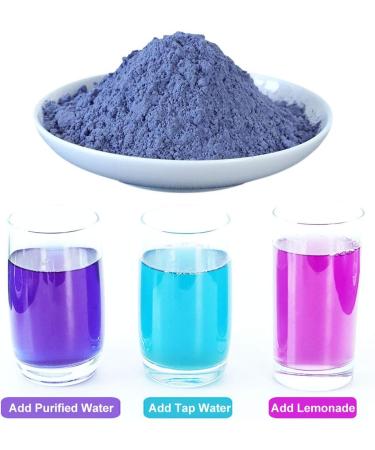 Blue Butterfly Bean Powder - 100% Pure Dried Blue Pea Flowers for Recipes & Food Coloring - 100G - Buy Online on GoSupps.com