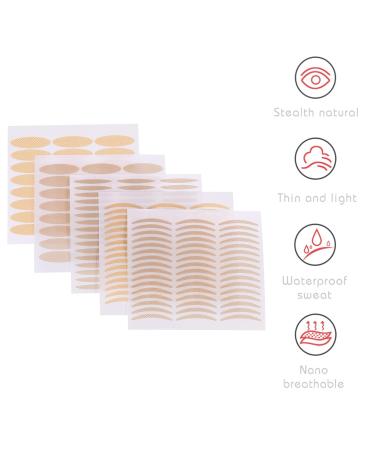Mobestech 50 Sheet Lace Double Eyelid Stickers - Invisible Eyelid Tapes for Hooded Makeup | Beauty Folding Tool & Medical Tape - Buy Online on GoSupps.com