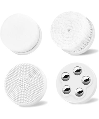 Easterville Replacement Cleansing Facial Brush Head-4pc (E-brush head) - Buy Online on GoSupps.com