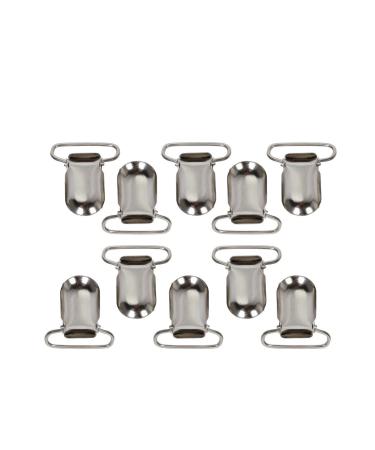 Buy Andux 25PCS Straps Clips - Silver Toy Holders & Bib Clips YJK-01 (2.5cm) | International Shipping Available - Buy Online on GoSupps.com