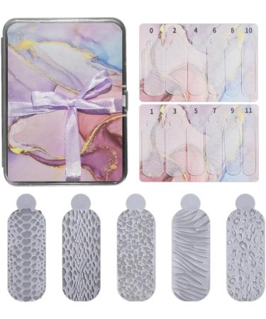 60x Nail Silicone Mold Touch Crystal Duals Nail Forms Shape Nail Forms for Creating Relief Design on Nails - Buy Online on GoSupps.com