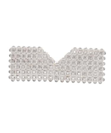 Verdant Touch Jadestone Eye Cover - Cooling Eye Flap for Swelling Tiredness & Dark Circles - Transparent Blindfold for Ultimate Relaxation - Buy Online on GoSupps.com