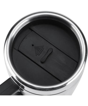 Portable 12V/24V Car Heating Cup | 300ml Stainless Steel Coffee Maker & Tea Pot | Outdoor Vehicle Water Bottle - Buy Online on GoSupps.com