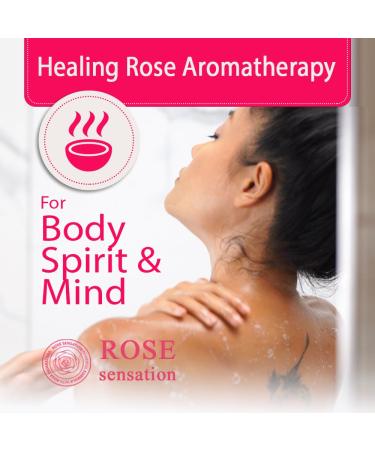 RoseSensation Relaxing Anti-Aging Vegan Body Wash for Women - Premium Clean Beauty with Rose Oil for Sunburn & Irritated Skin Relief | 10 oz - Buy Online on GoSupps.com