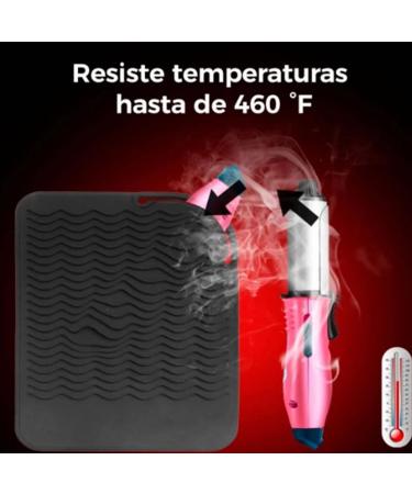 Heat Resistant Silicone Mat Bag for Travel - Ideal Cover for Curling Irons & Hair Styling Tools - Buy Online on GoSupps.com