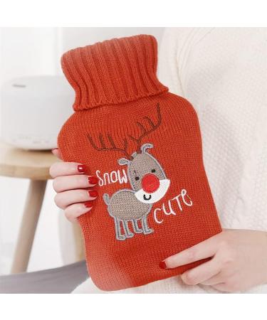 MYAMIA Hot Water Bottle for Winter | Removable Cover for Hands & Feet - Cozy Comfort for Cold Days - Buy Online on GoSupps.com