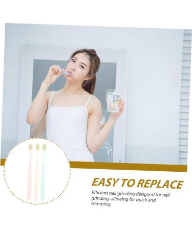 Minkissy 15 STK Tooth Cleaning Set - Soft Creative Toothbrushes for Manual Travel - 5 Pack Plastic Main Brush Heads - Buy Online on GoSupps.com