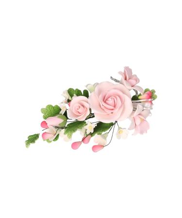 Cake Company sugar flower bouquet roses in pink | cake decoration for weddings and birthdays 1 piece (1 pack) single - Buy Online on GoSupps.com