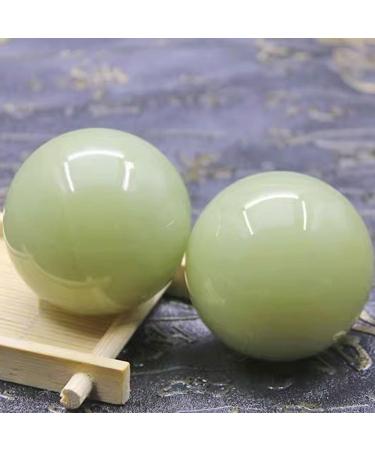 Unbit Baoding Balls - Green Stress Balls for Adults | Marble Chinese Health & Massage Exercise | Stress Relief & Hand Exercise - Buy Online on GoSupps.com