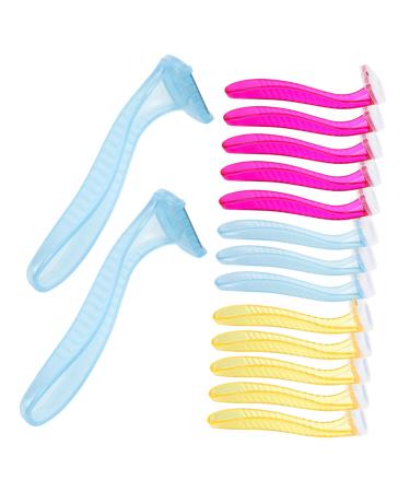 Hapinary 15st razor manual bikini trimmer razor bikini trimmer razor epilator for the body manual razor shaver stainless steel blade shaving hair removal Miss