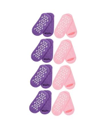 FOMIYES 8 Pairs Gel Socks Moisturizing Feet Socks Women Socks Moisturizing Foot Covers Foot Care Spa Socks Cracked Heel Care Socks Moisturizing Socks for Foot Care Foot Spa Socks