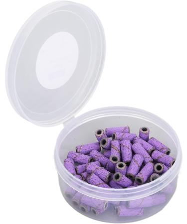 Nail Sanding Bands Smoothing Nail Art Sanding Bands with Storage Box for Manicure (Violet) - Buy Online on GoSupps.com