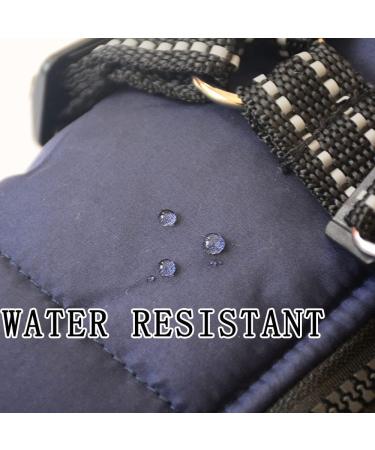 Warm Dog Jacket with Dishes for Small Dogs | Outdoor Sports Vest for Puppies & Cats - Size M (Purple) - Buy Online on GoSupps.com