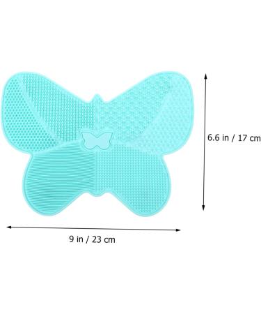 DOITOOL 1pc Silicone Scrub Pad Silicone Brush Cleaner Beauty Tool Silicone Makeup Applicator Brush Cleaning Pad Hair Brush Cleaning Tool Scrubber Makeup Tools Silica Gel Make up 23X17cm Green - Buy Online on GoSupps.com