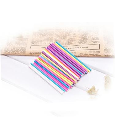 PRETYZOOM 200pcs Cake Sticks Cotton Paper Sticks Sucker Sticks Cake Supplies Cookie Sticks Cake Accessories Candy Wrappers Accessories Lollipops 15c Solid Chocolate Stick - Buy Online on GoSupps.com