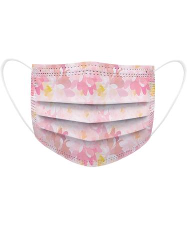 10 Pack Adult Floral Disposable Masks - Breathable Non-Woven 3-Layer Mouth Protection for Women - Multi-Functional Bandana Scarf - Buy Online on GoSupps.com