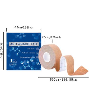 Face Lift Tape Roll Women Firming Facial Nack Tape Skin Friendly Facial Firming Solution Waterproof Cloth Patches for Mom Wife Girlfriend - Buy Online on GoSupps.com