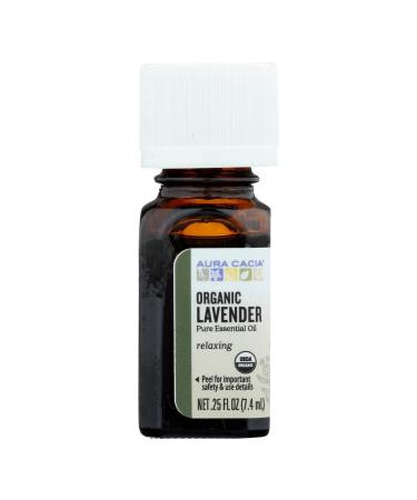 Aura Cacia Organic Lavender - .25 oz4